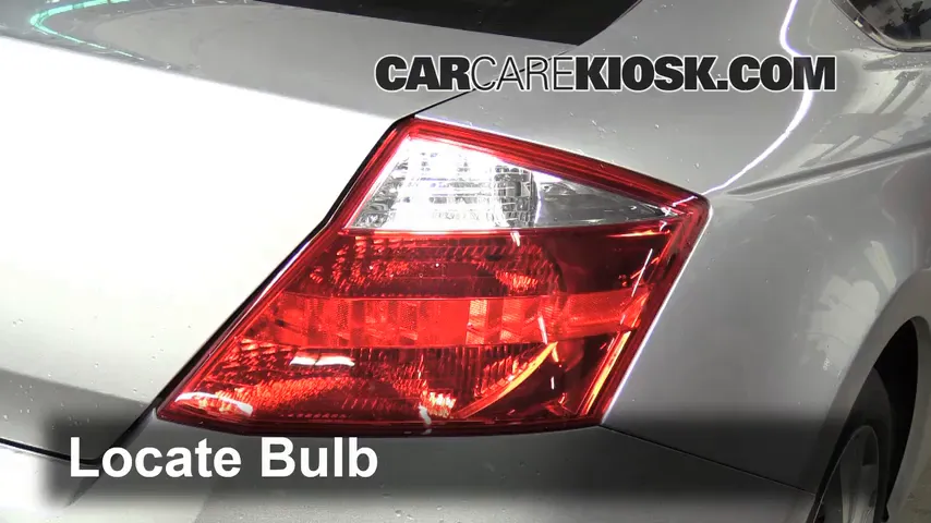 2010 Honda Accord EX-L 2.4L 4 Cyl. Coupe (2 Door) Lights Turn Signal - Rear (replace bulb)